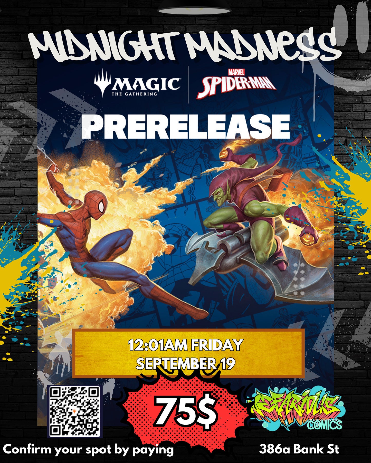 Magic:The Gathering - Spider-Man Midnight Madness Pre-Release