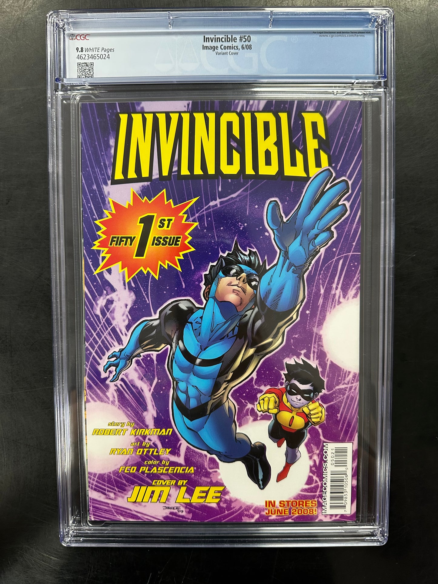 Invincible #50 CGC 9.8 – Variant Cover
