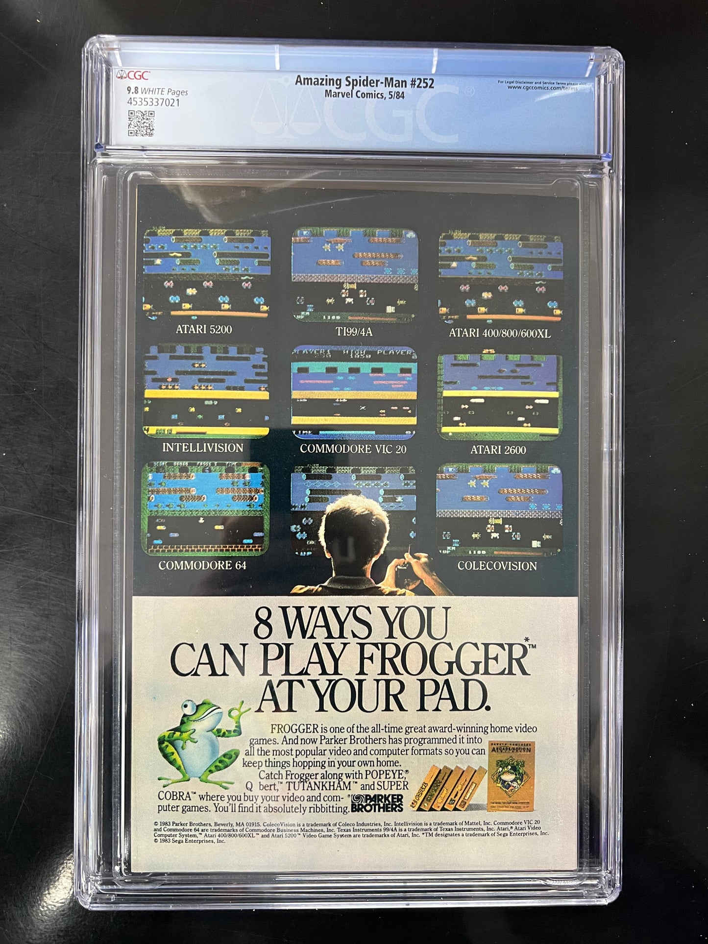 Amazing Spider-Man #252 - CGC 9.8 - 1st Appearance of the Black Costume (Symbiote)