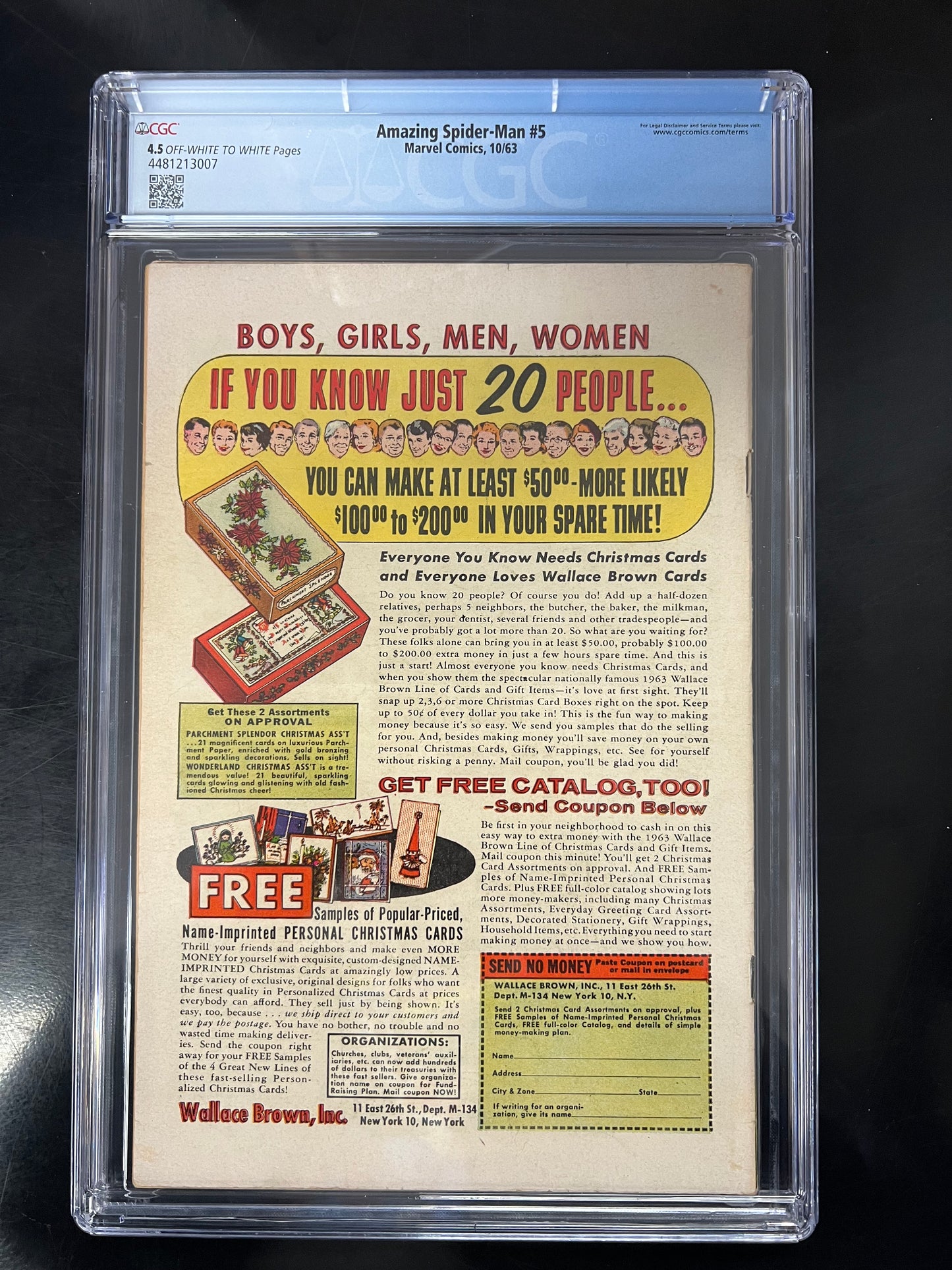 Amazing Spider-Man #5- CGC 4.5
