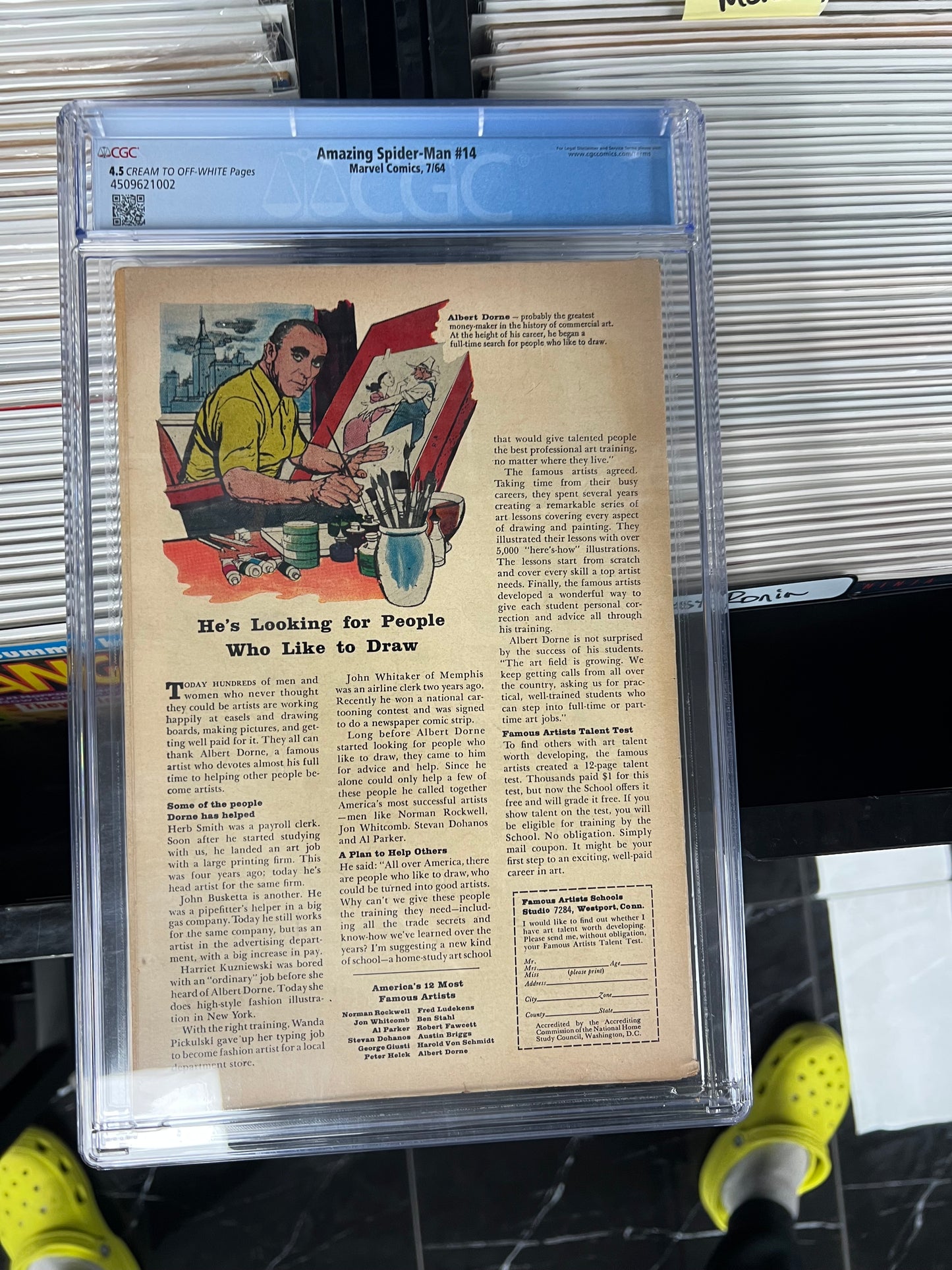 Amazing Spider-Man #14 - CGC 4.5 - 1st Green Goblin