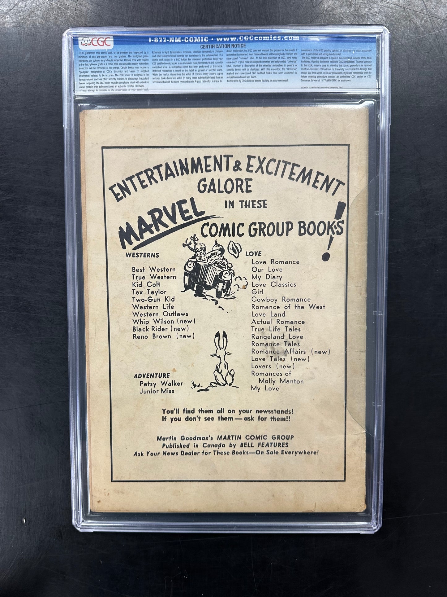 The Spirit #21 (22) (Canadian Edition 1 of 7) CGC 3.5