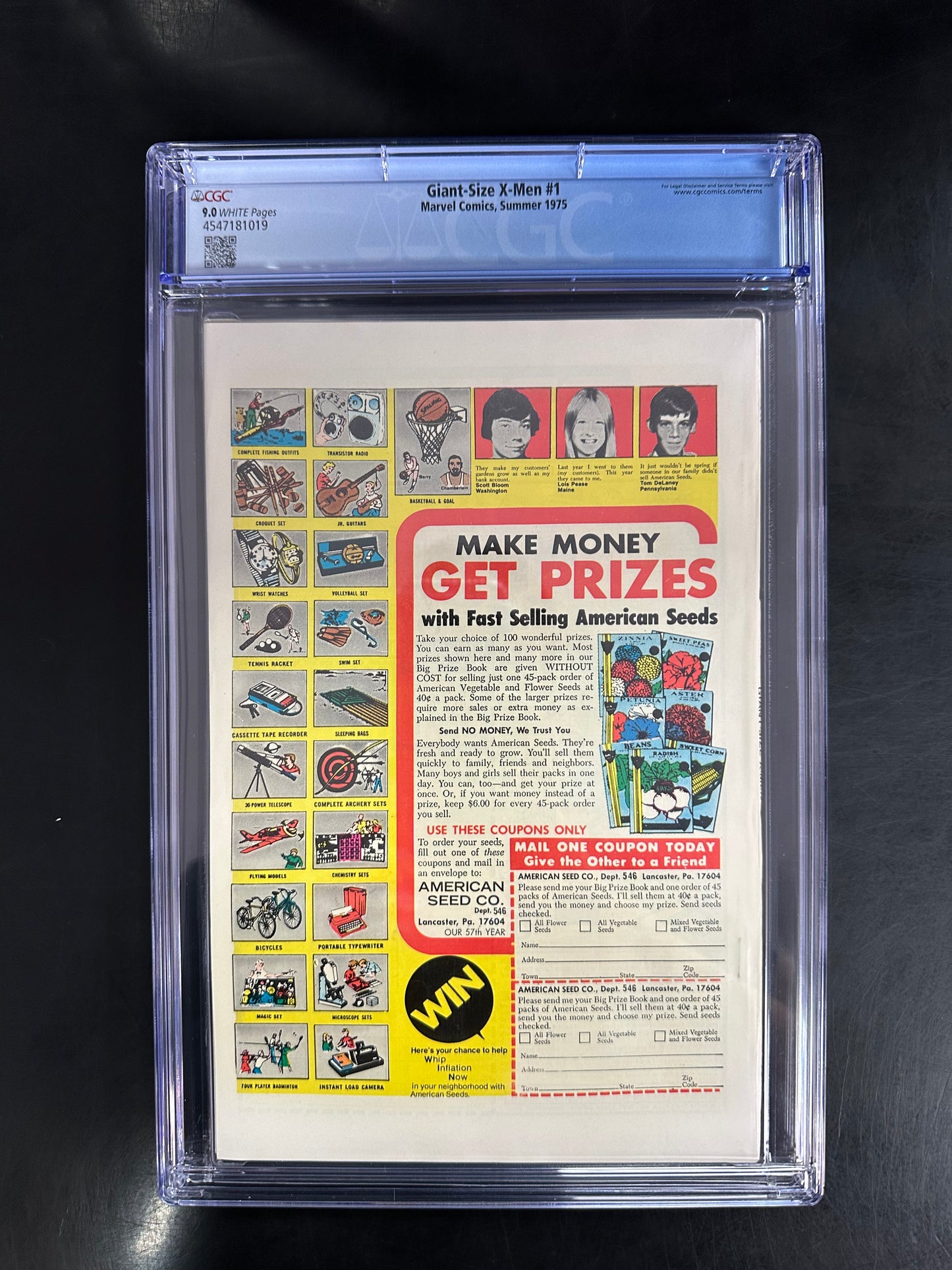 Giant-Size X-Men #1 CGC 9.0 – 1st Storm, Colossus, Nightcrawler & Thunderbird