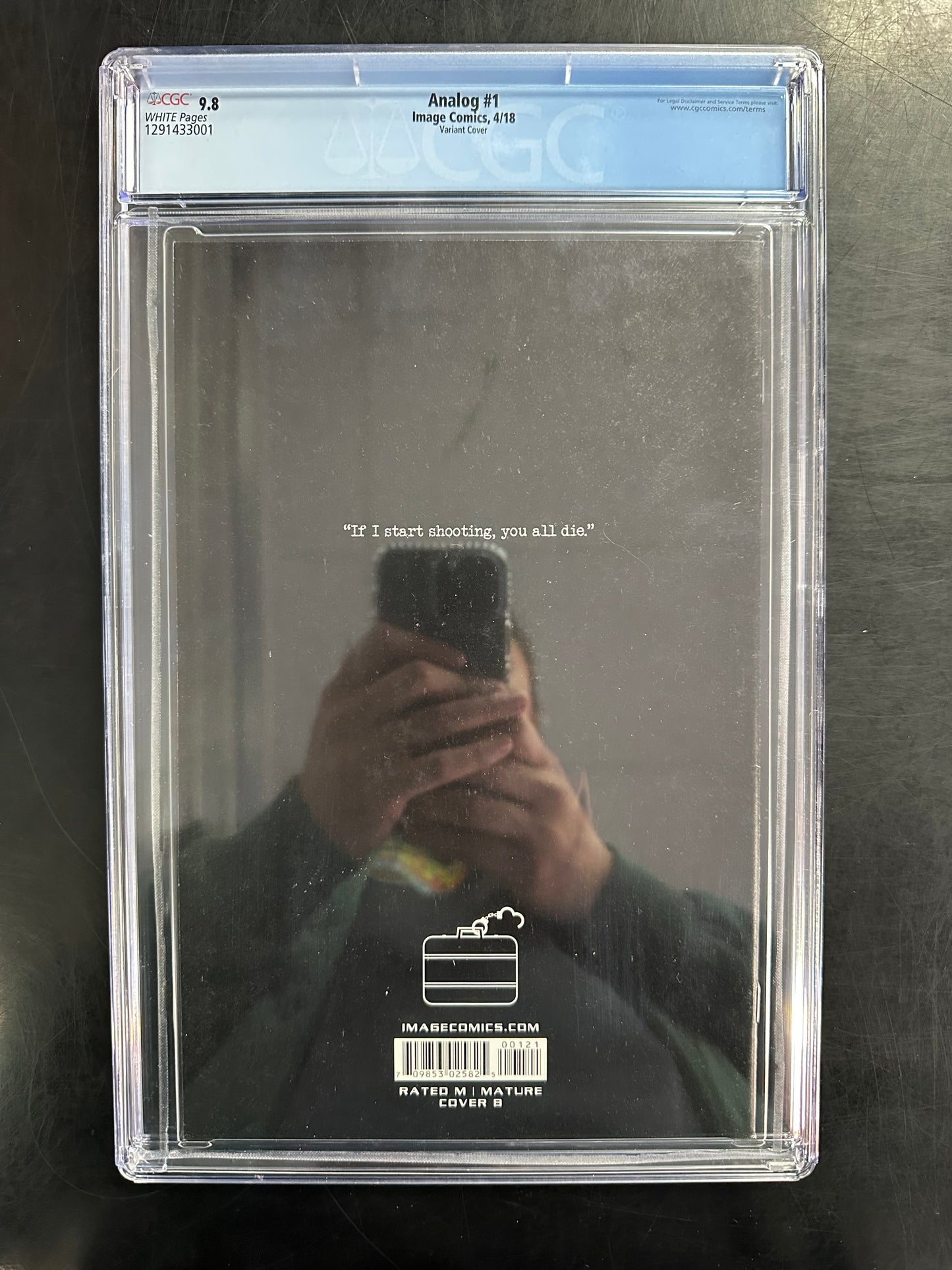 Analog #1 CGC 9.8 – 1st Appearance of Jack McGinnis