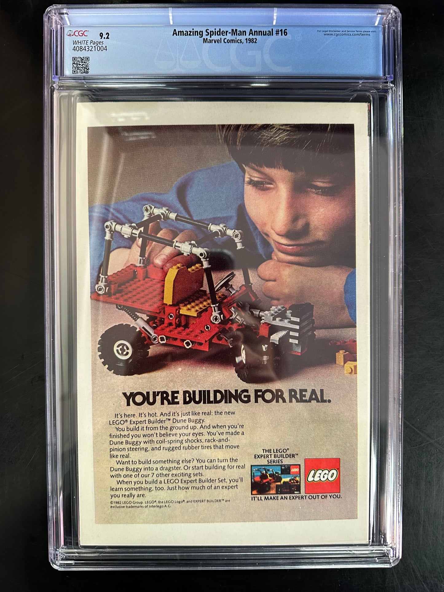 Amazing Spider-Man Annual 16 CGC 9.2 – 1st Appearance of Monica Rambeau (Captain Marvel)