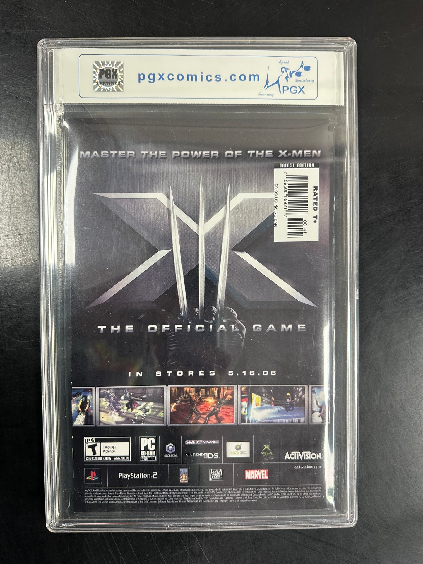 Civil War #1 PGX 9.9 – Sketch Variant Cover