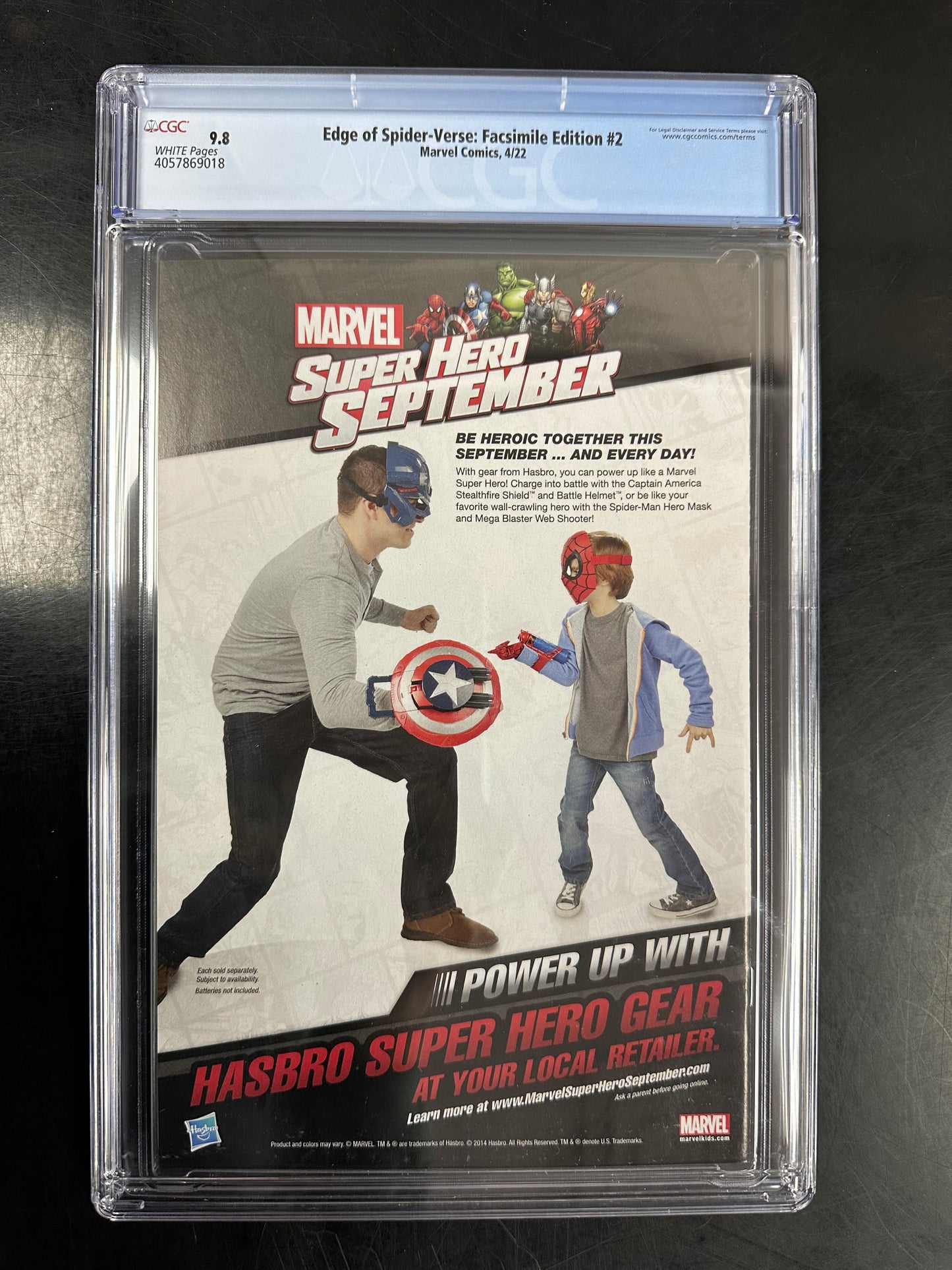 Edge of Spider-Verse #2 Facsimile Edition CGC 9.8 – Reprint of 1st Spider-Gwen