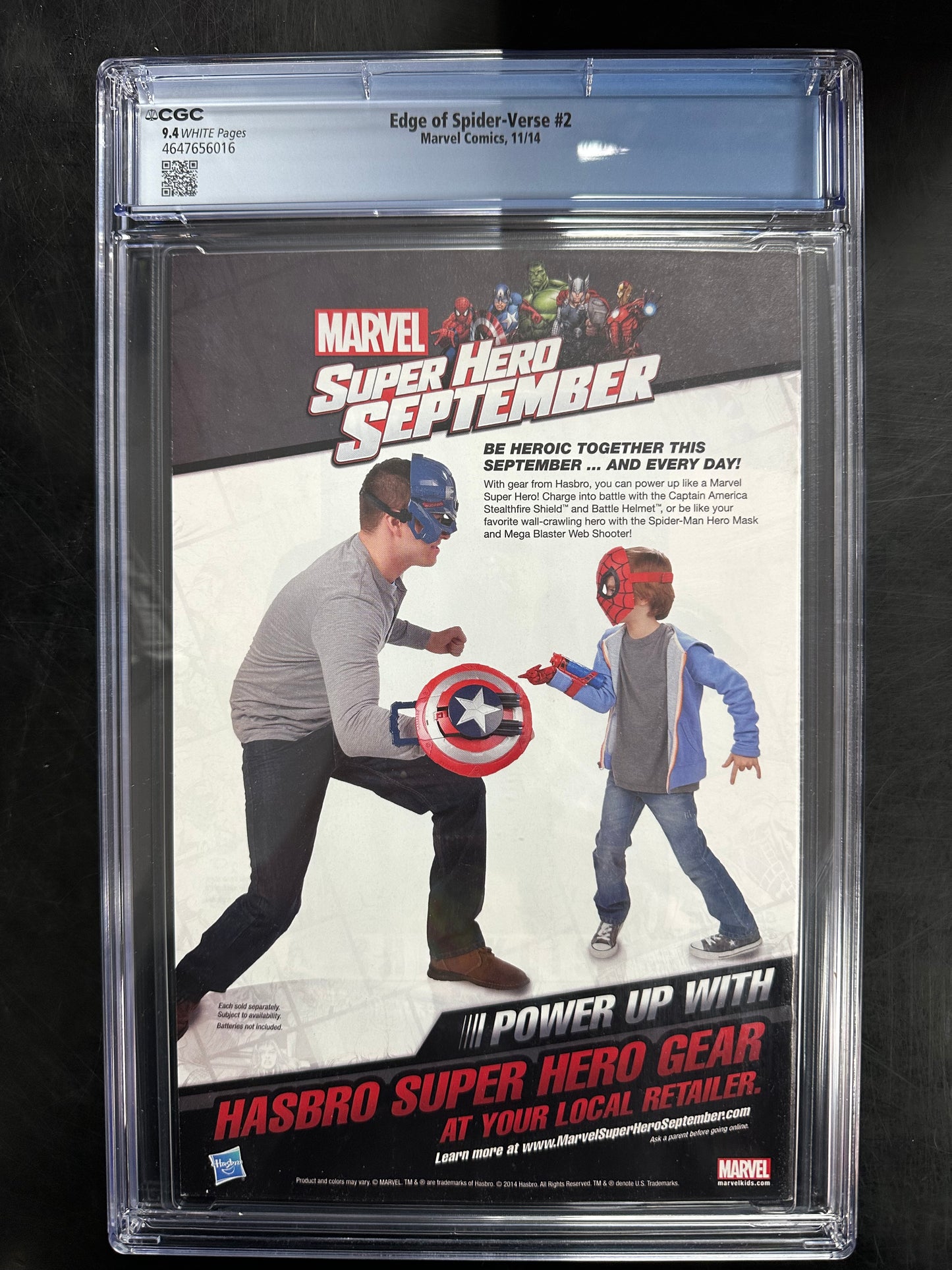 Edge of Spider-Verse #1 CGC 9.4 – 1st Appearance of Spider-Gwen