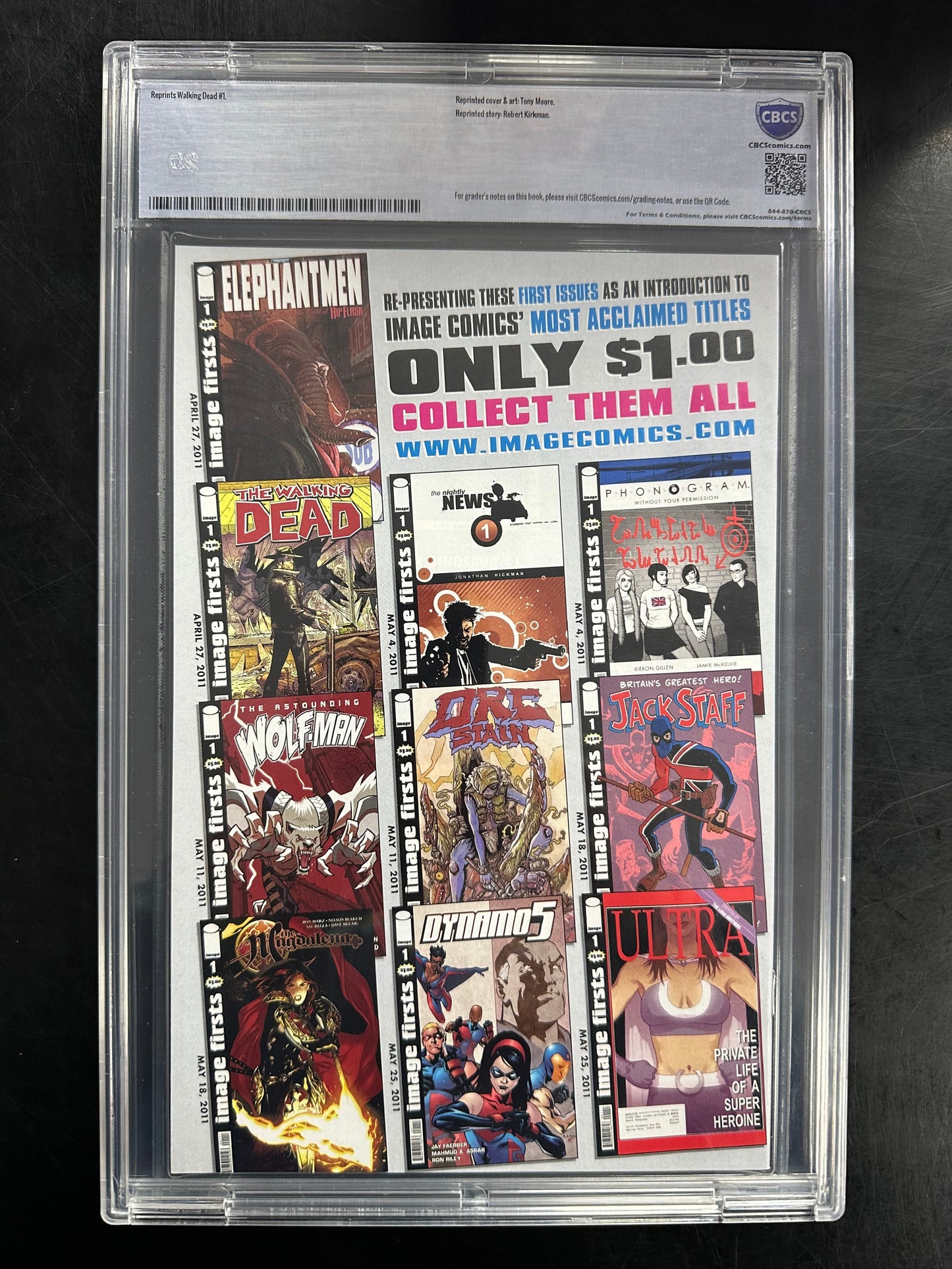 Image Firsts: The Walking Dead #1 CBCS 9.8