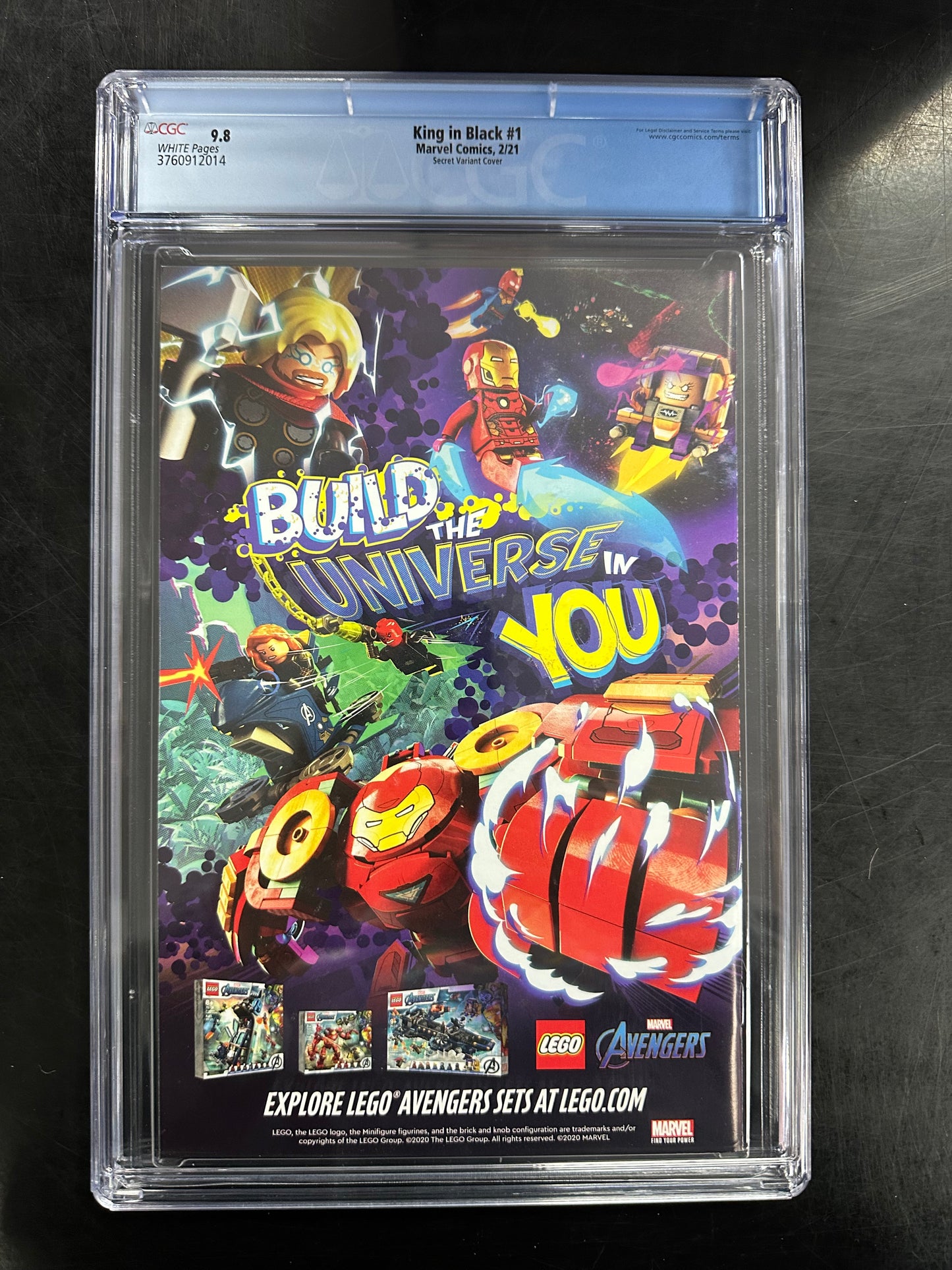 King in Black #1 CGC 9.8 - Secret Variant Cover