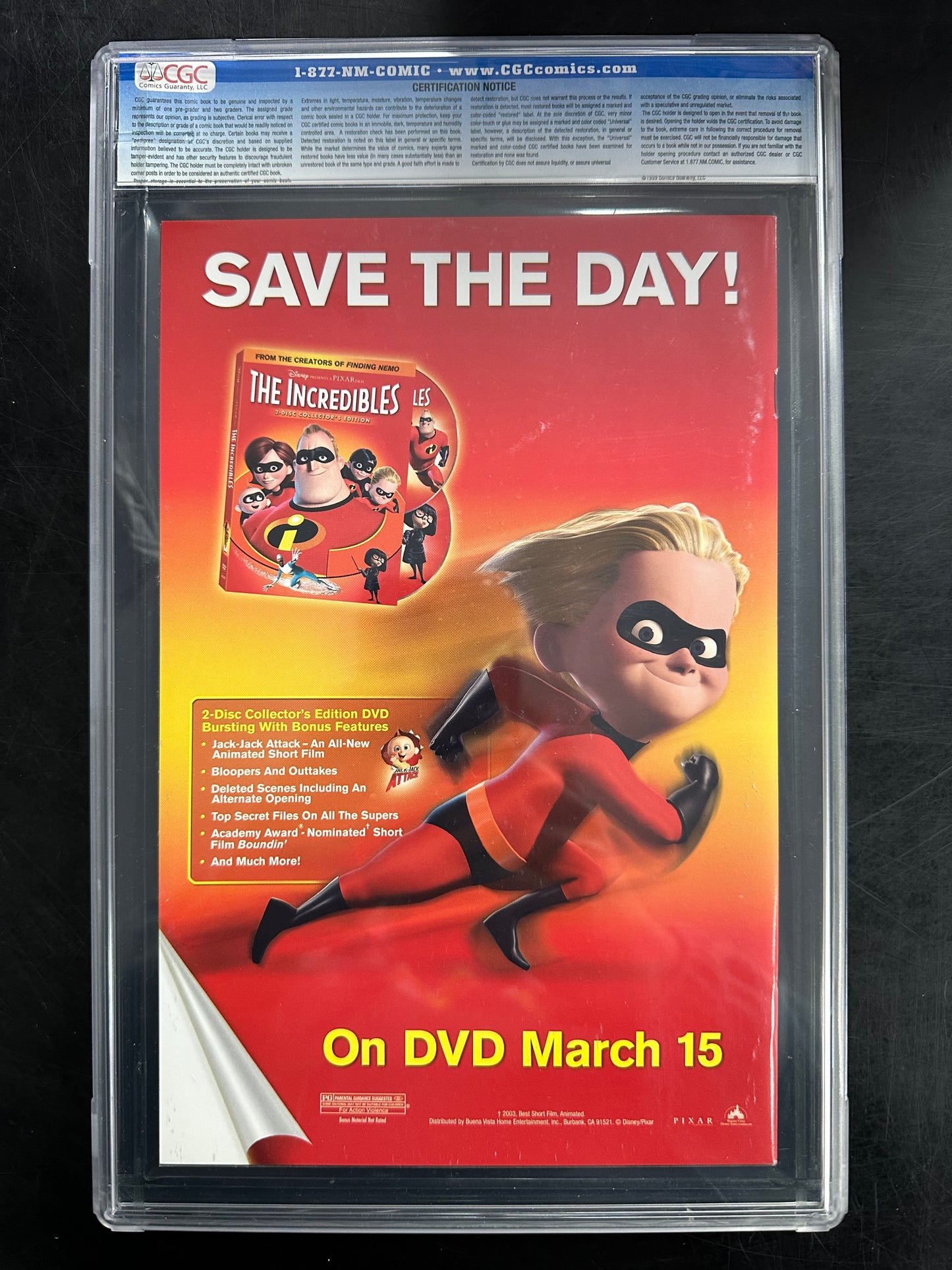 Young Avengers #1 CGC 9.8 – Director’s Cut Edition