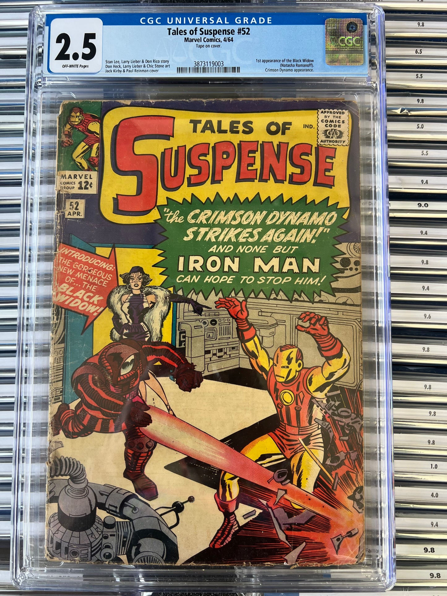 Tales of Suspense CGC 2.5