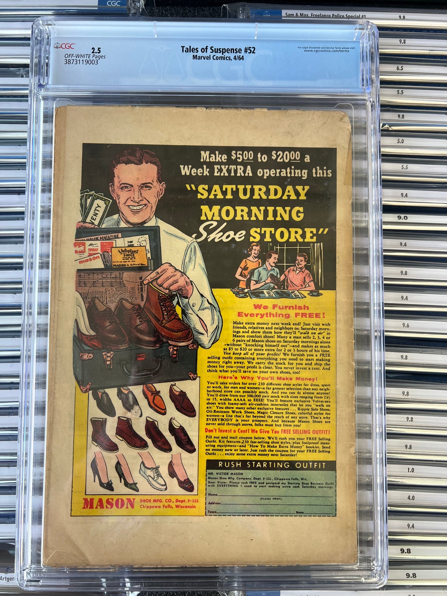 Tales of Suspense CGC 2.5