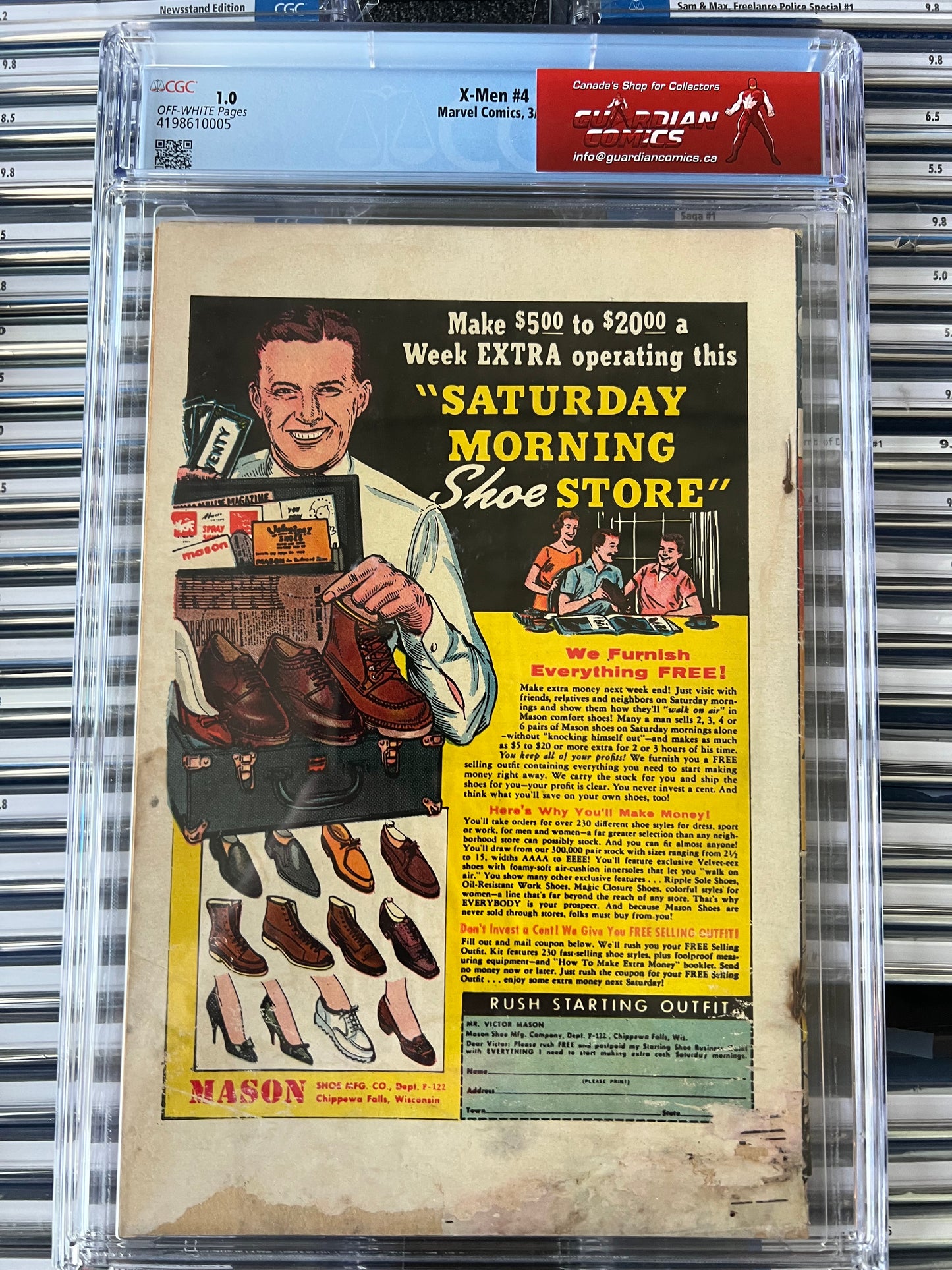 X-Men 4 CGC 1.0