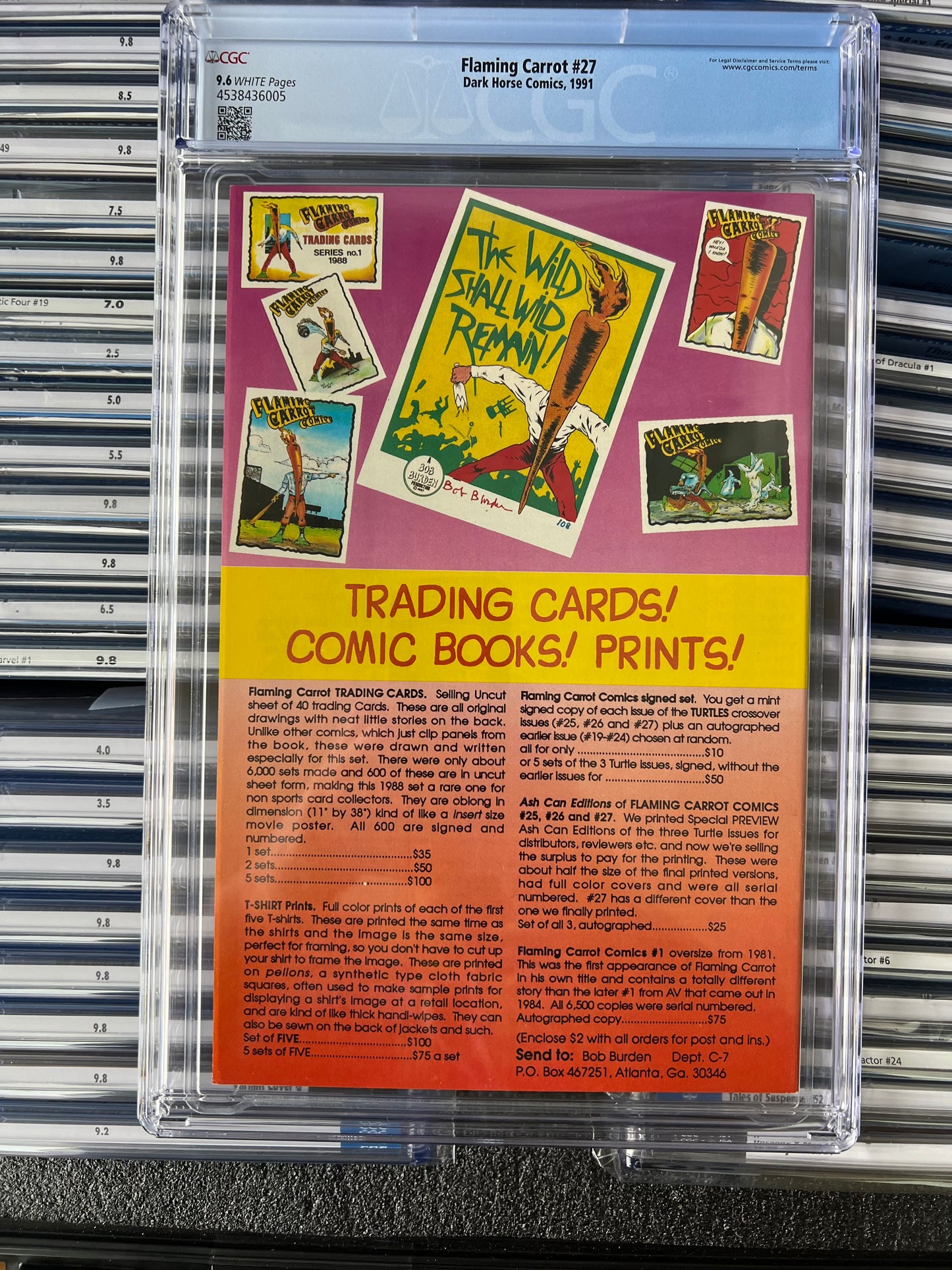 Flaming Carrot 27 CGC 9.6