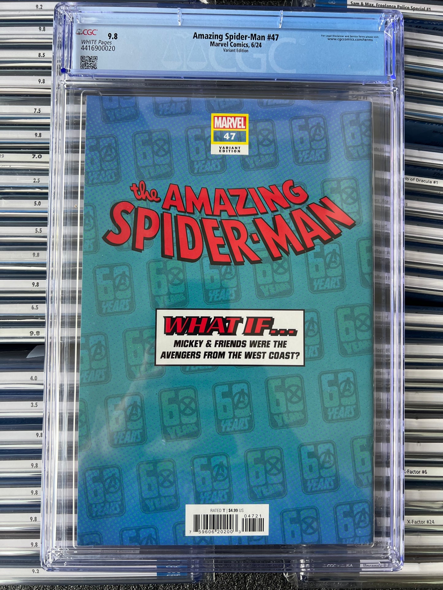 Amazing Spider-Man 47 CGC 9.8 - Disney Variant
