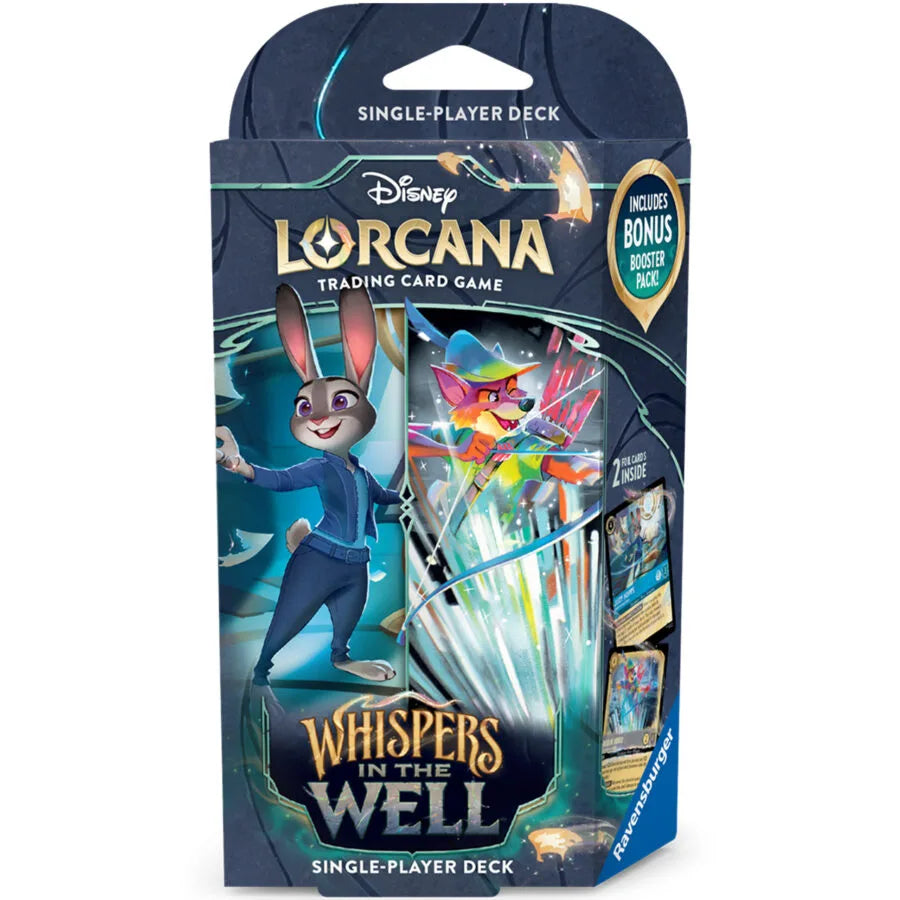 Disney Lorcana - Whispers In The Well - Judy Hopps and Robin Hood (Pre Nefarious Comics Disney Lorcana - Whispers In The Well - Judy Hopps and Robin Hood (Pre Nefarious Comics