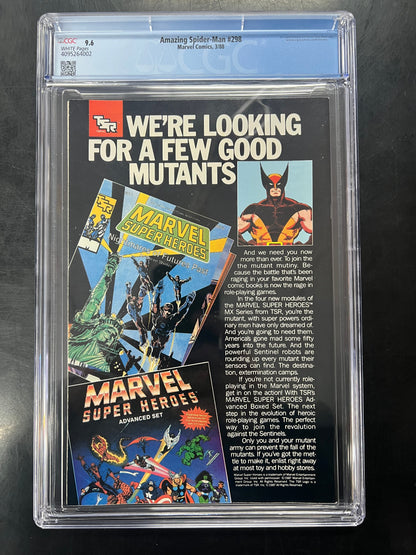 Amazing Spider-Man 298 - CGC 9.6