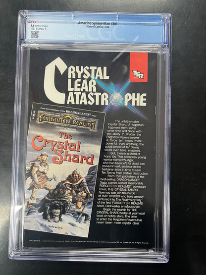 Amazing Spider-Man 301 - CGC 9.6