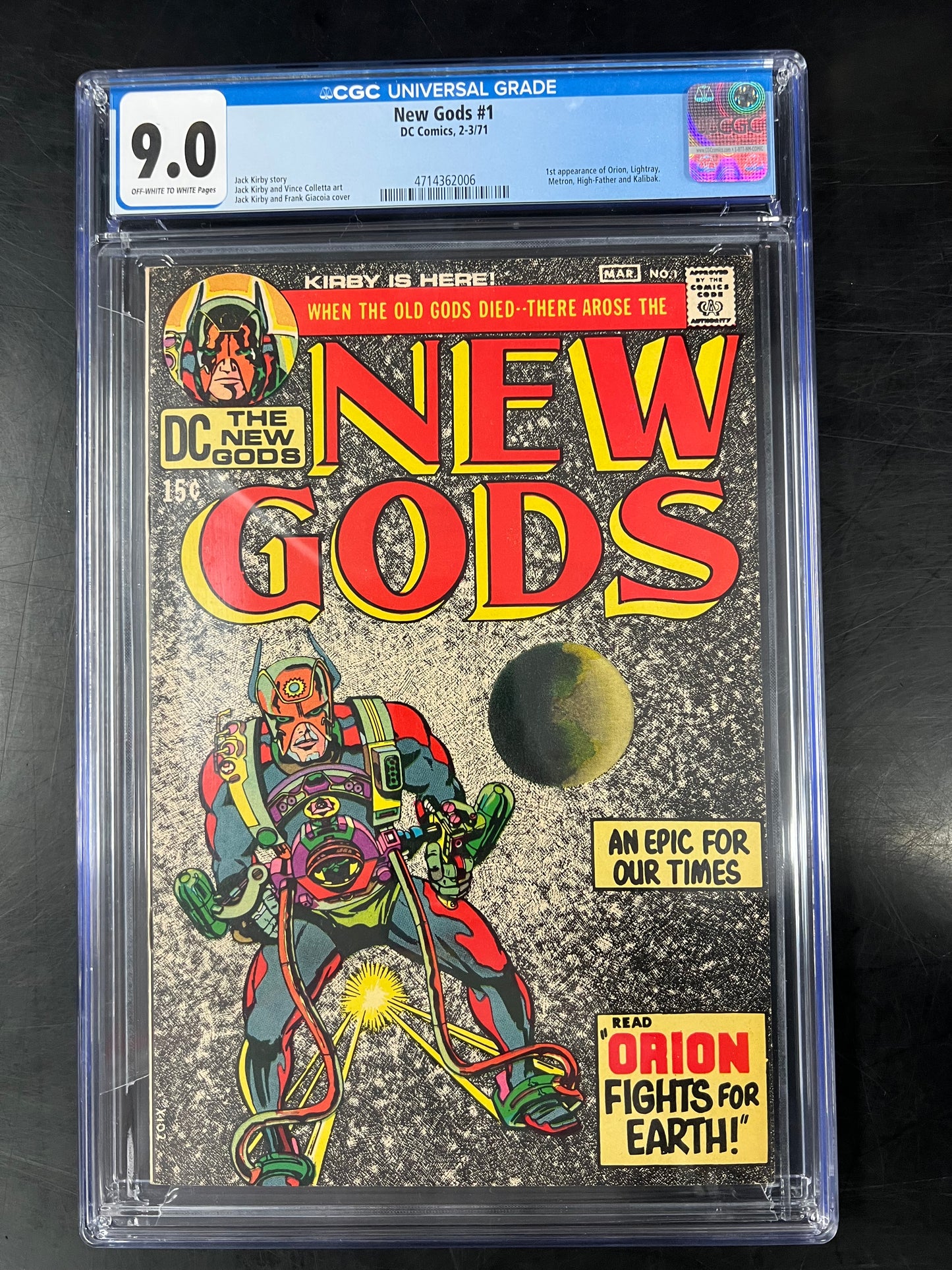 New Gods #1 CGC 9.0