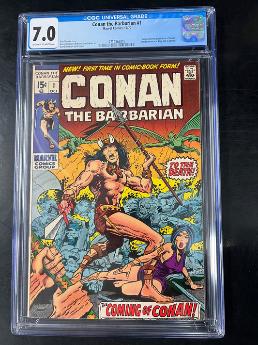 Conan The Barbarian 1 CGC 7.0