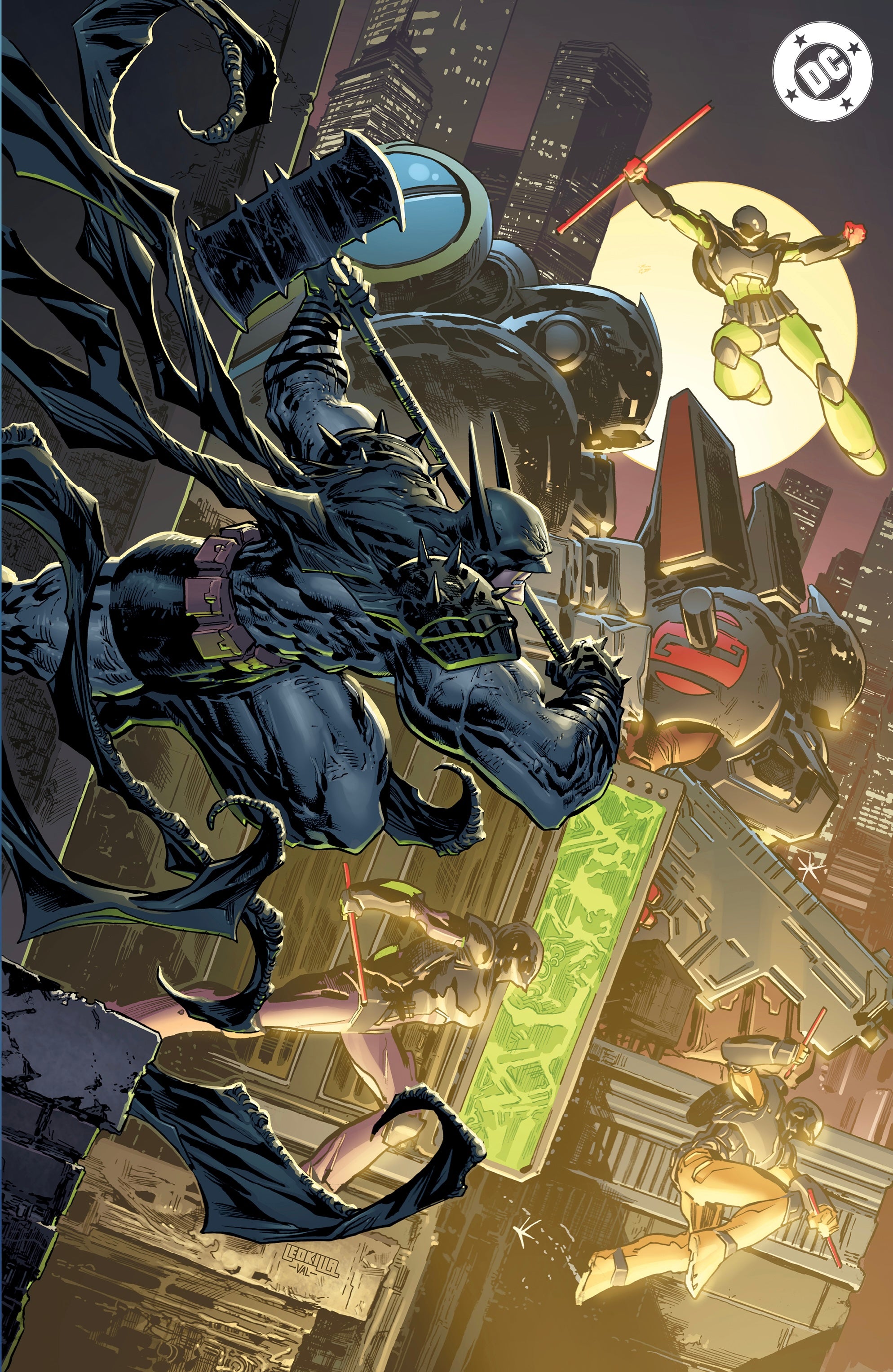 Absolute Batman 20 - Virgin Foil- Signed and remarked by Ken