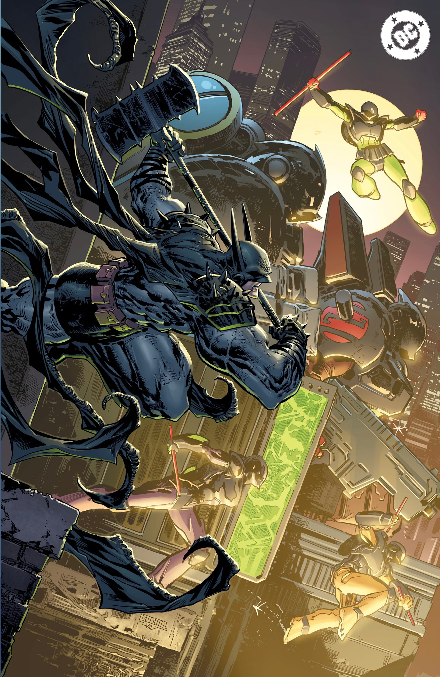 Absolute Batman 20 - Virgin Foil- Signed and remarked by Ken Lashley - ltd to 800 copies - Pre Sale