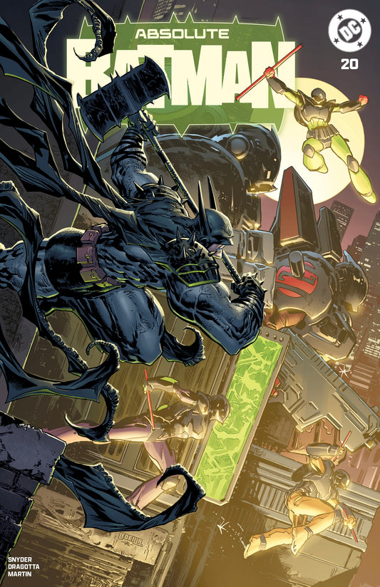 Absolute Batman 20 - Card Stock- ltd to 1000 copies - Pre Sale