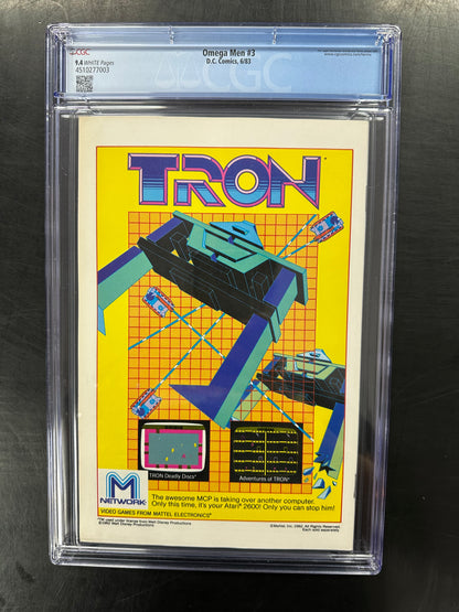 Omega Men #3 CGC 9.4 – 1st Appearance of Lobo