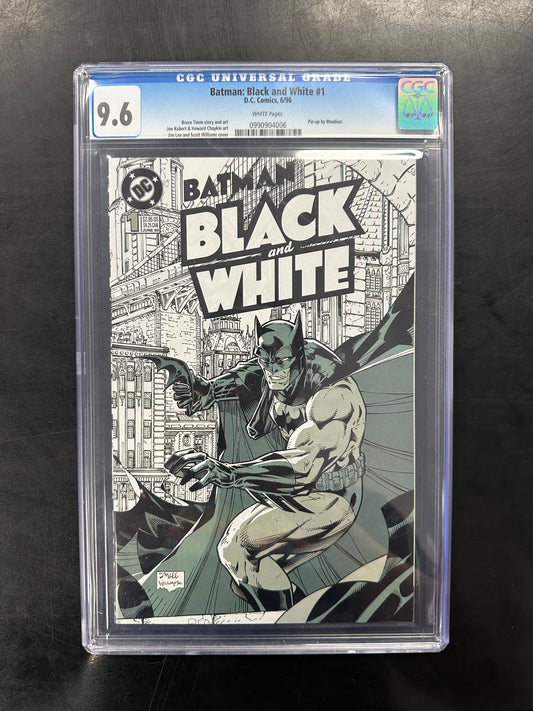 Batman: Black and White #1–4 Set CGC 9.6–9.8 – Complete Mini-Series