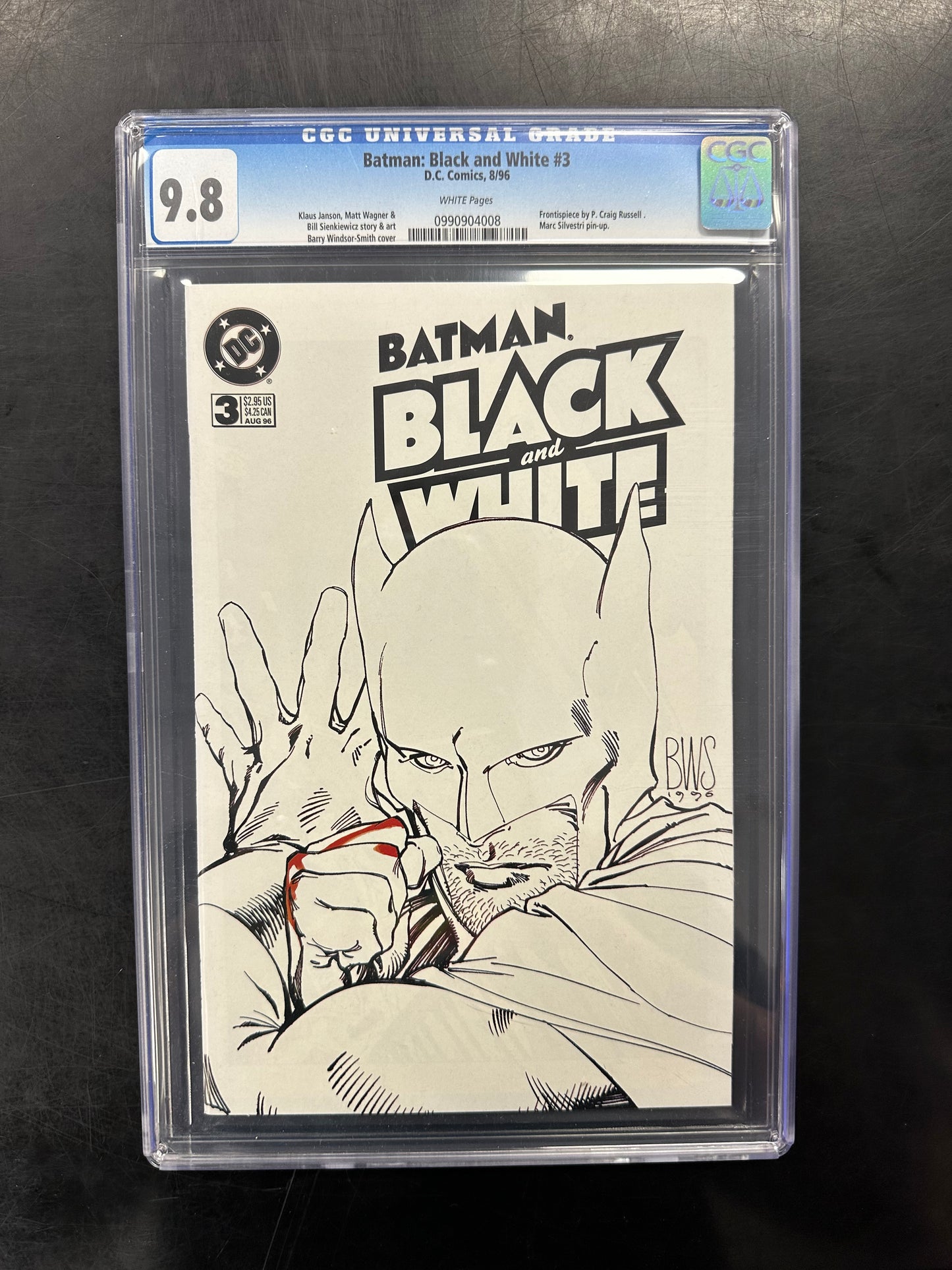 Batman: Black and White #1–4 Set CGC 9.6–9.8 – Complete Mini-Series