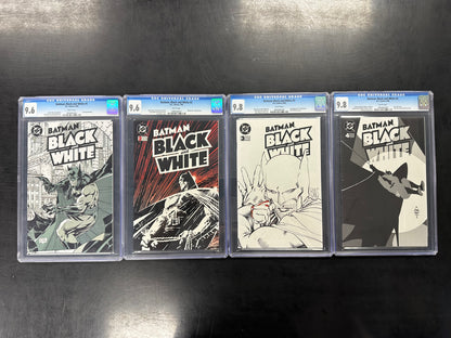 Batman: Black and White #1–4 Set CGC 9.6–9.8 – Complete Mini-Series