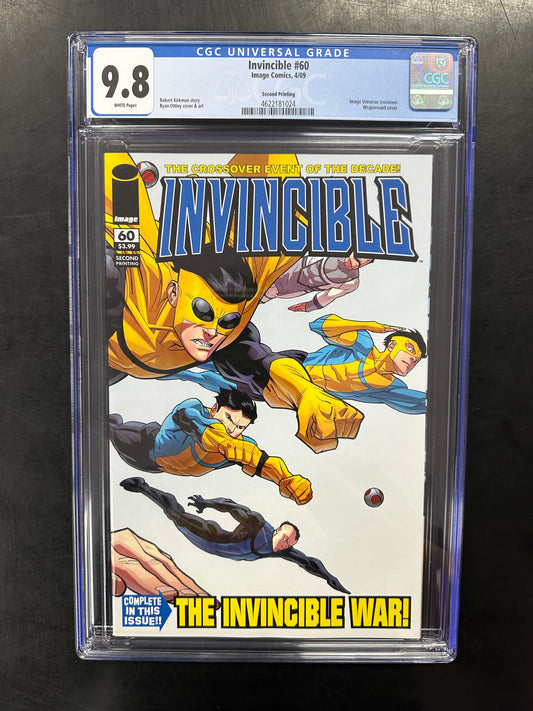 Invincible #60 CGC 9.8 – 2nd Printing