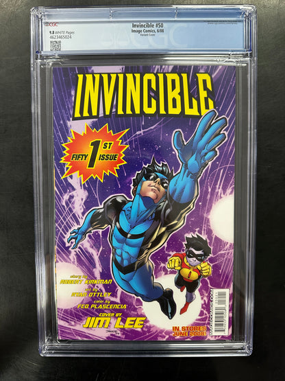 Invincible #50 CGC 9.8 – Variant Cover