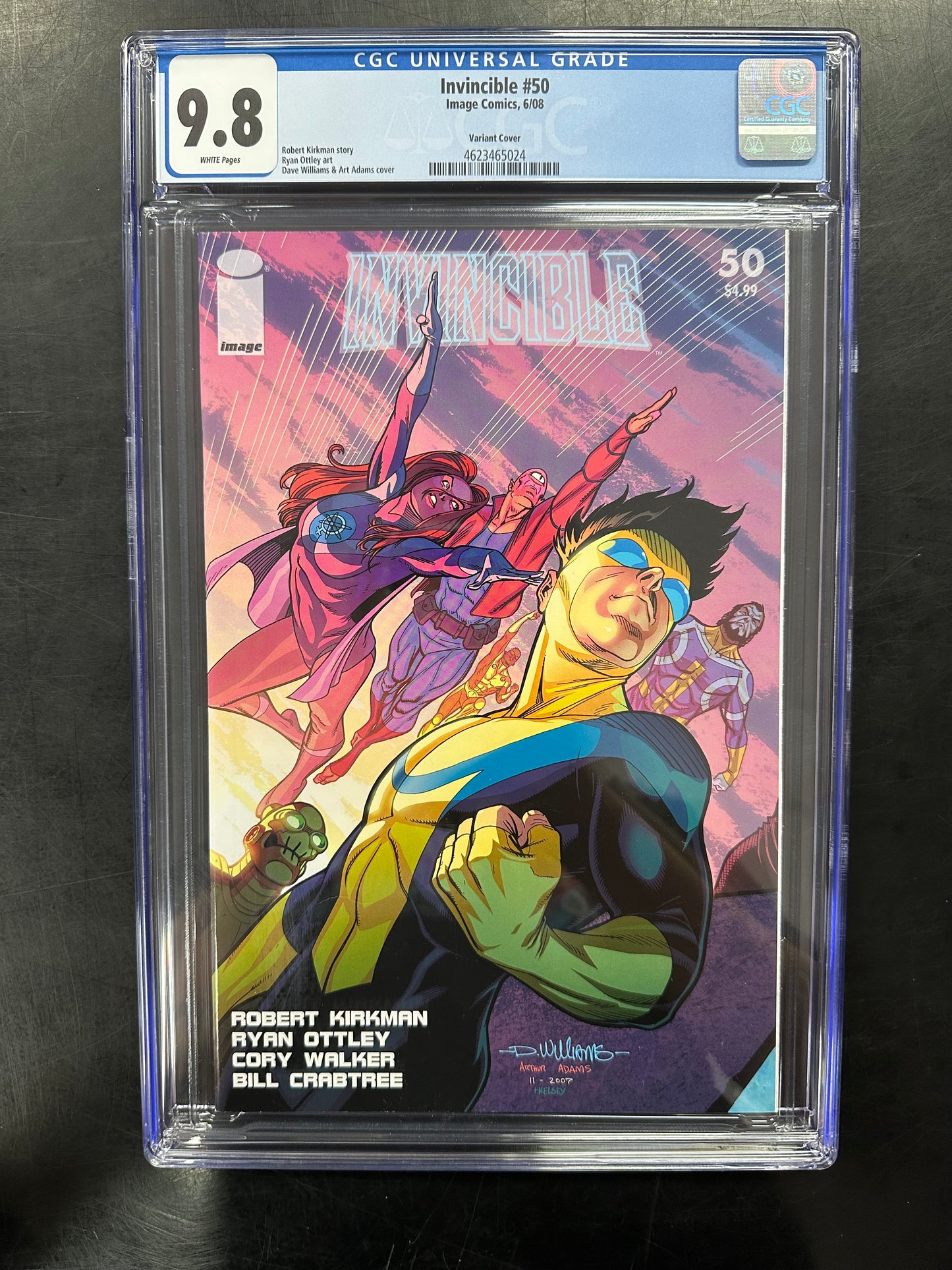 Invincible #50 CGC 9.8 – Variant Cover