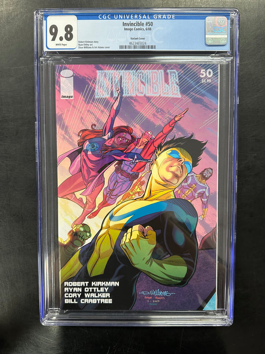 Invincible #50 CGC 9.8 – Variant Cover