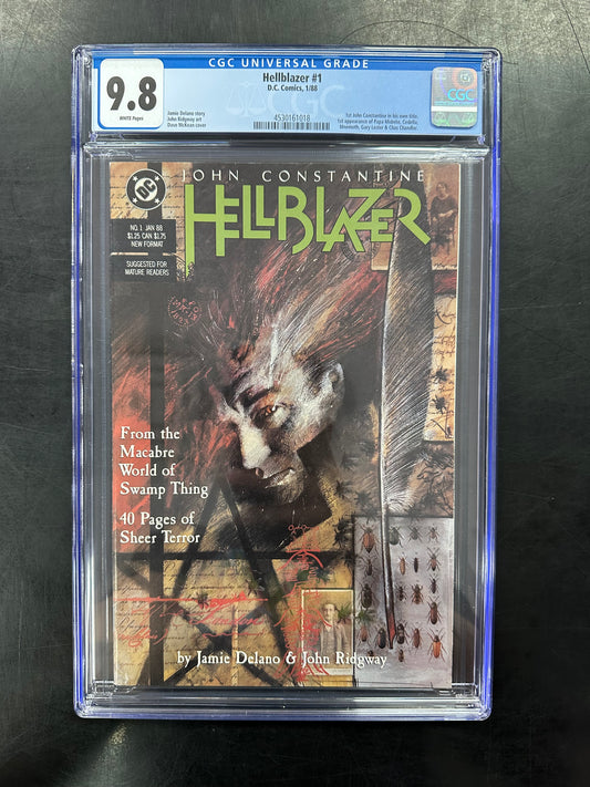 Hellblazer #1 CGC 9.8 – 1st John Constantine Solo Series
