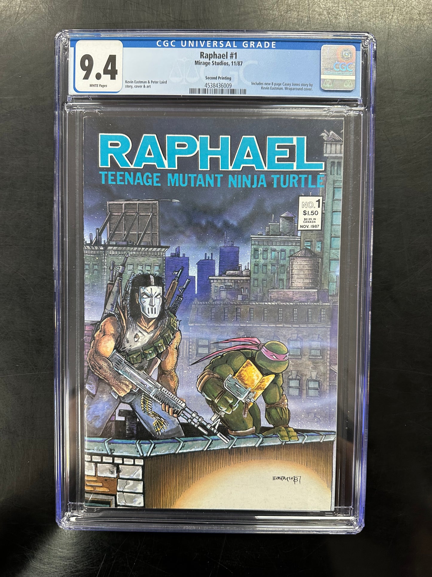 Raphael #1 CGC 9.4 – 1st Casey Jones