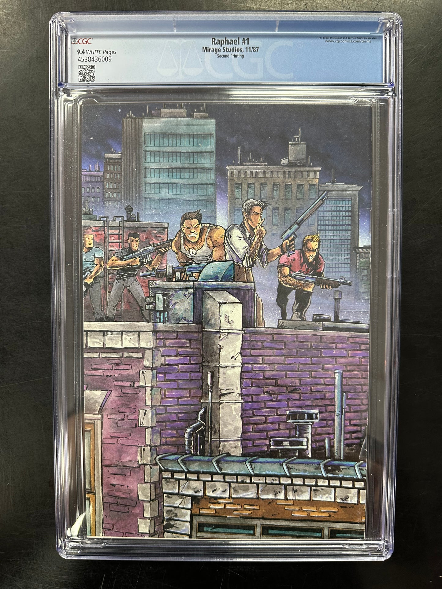 Raphael #1 CGC 9.4 – 1st Casey Jones