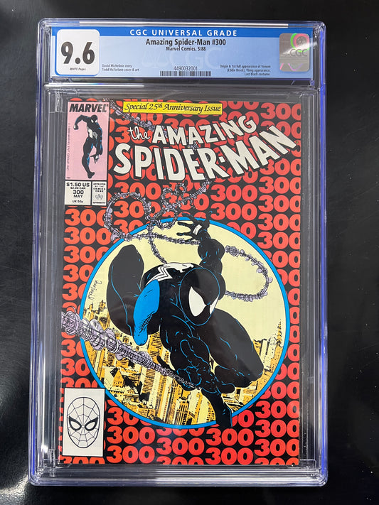 Amazing Spider-Man #300 - CGC 9.6 - 1st Venom