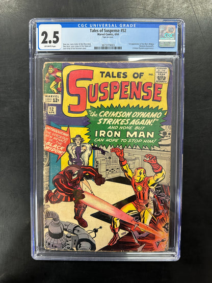 Tales of Suspense #52 CGC 2.5 – 1st Appearance of Black Widow
