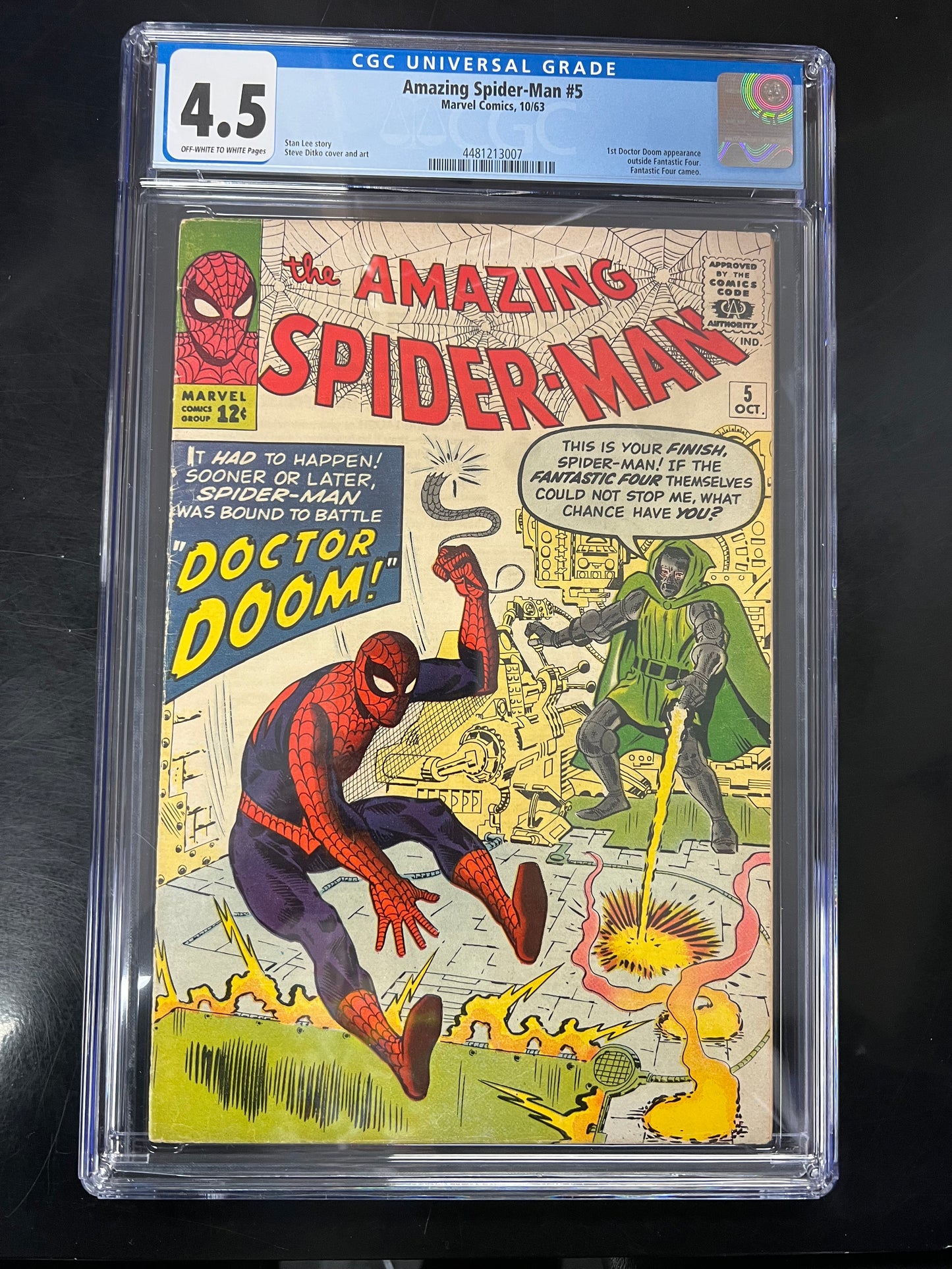 Amazing Spider-Man #5- CGC 4.5