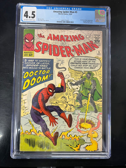 Amazing Spider-Man #5- CGC 4.5