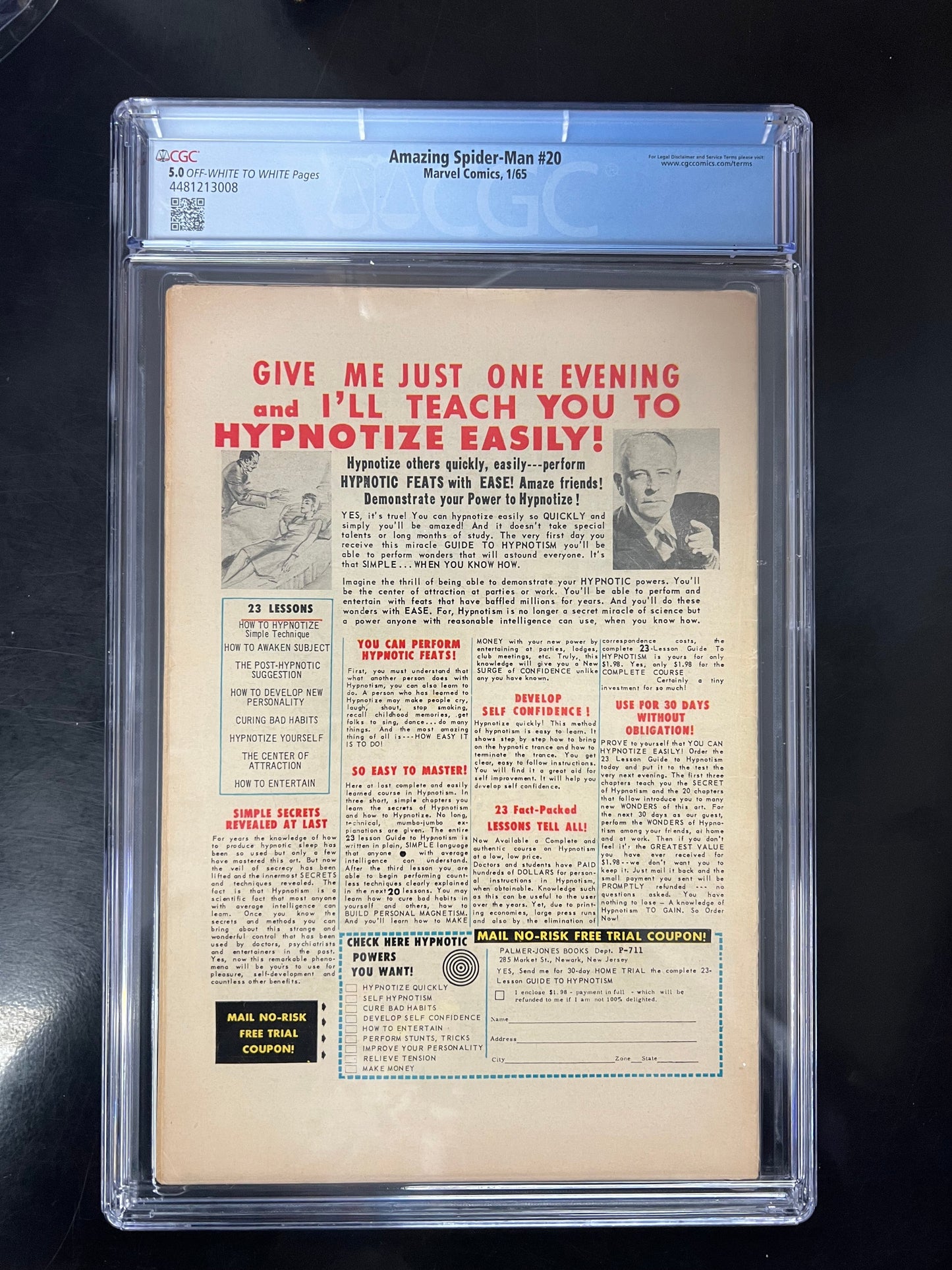 Amazing Spider-Man #20 - CGC 5.0 - 1st Scorpion