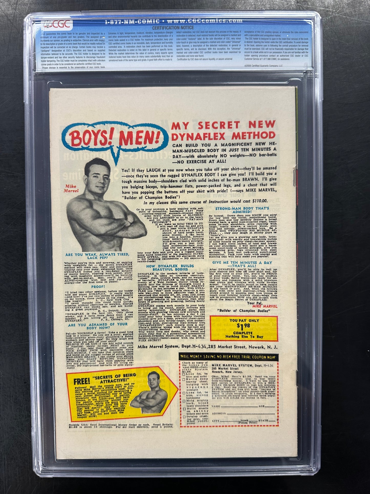 Tales of Suspense #63 CGC 8.5