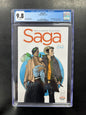 Saga #1 CGC 9.8 – 1st Appearance of Alana, Marko & Hazel