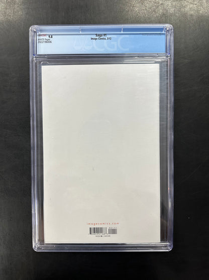 Saga #1 CGC 9.8 – 1st Appearance of Alana, Marko & Hazel