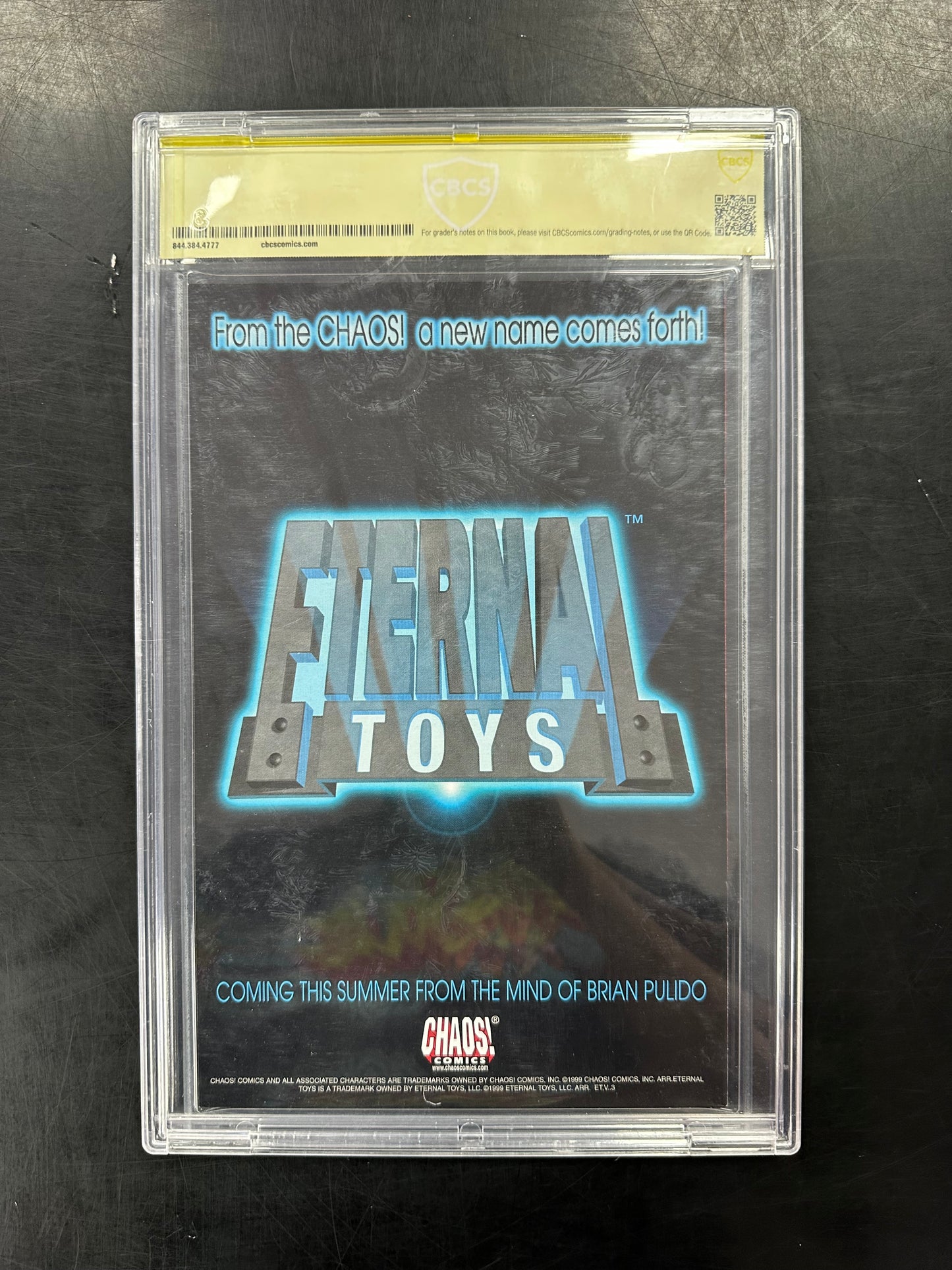 Mankind #1 CBCS 9.6 – Photo Variant & Signature