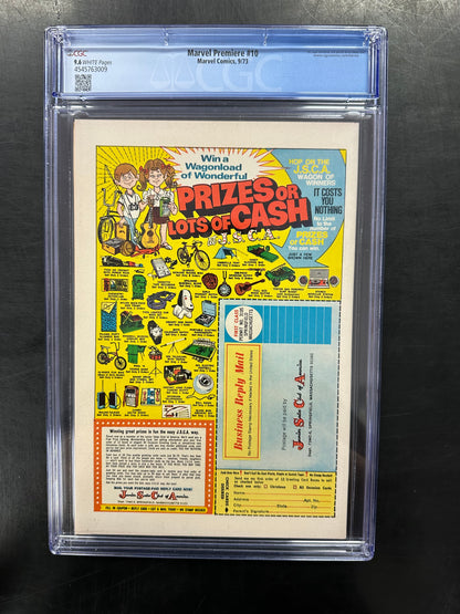 Marvel Premiere #10 CGC 9.6 - 1st appearance of Shuma-Gorath