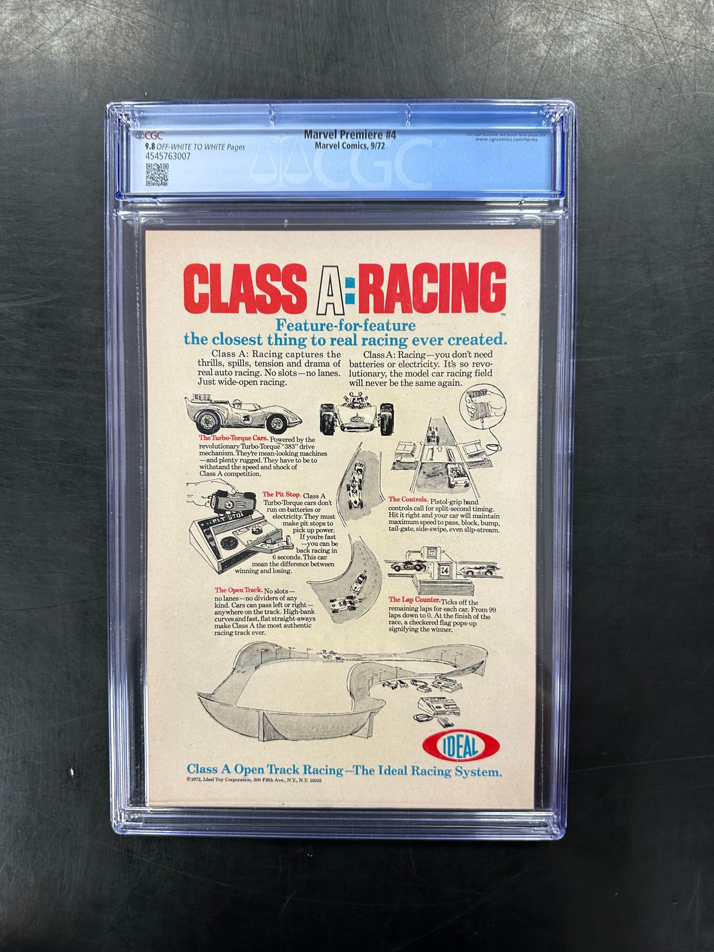 Marvel Premiere #4 CGC 9.8